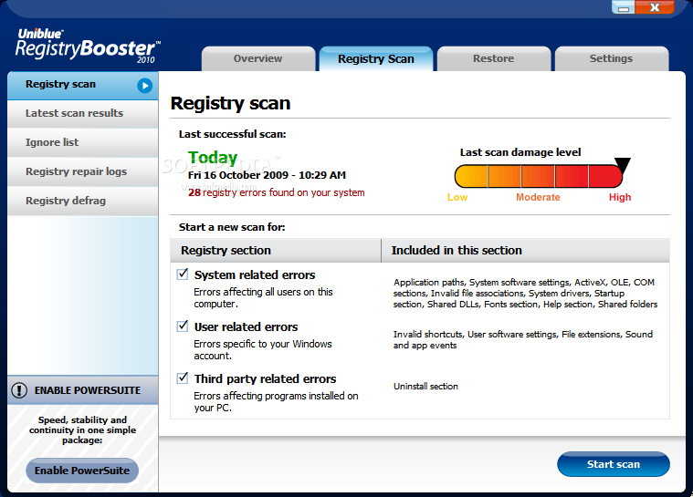 برنامج لتصحيح جميع اخطاء الويندوز RegistryBooster RegistryBooster2010_02large