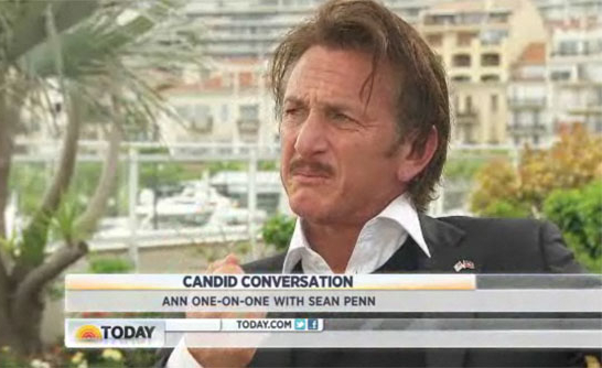 Venezuelan president Hugo Chavez dead Sean-Penn-Tears-Up-During-Today-Interview-2