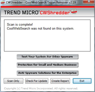 برنامج لازالة البحث على الويب والعناوين CWShredder 2.19 CWShredder_2