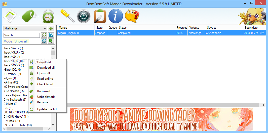 Phần mềm dành cho những tín đồ truyện tranh __ MANGA DOWNLOADER DomDomSoft-Manga-Downloader_1