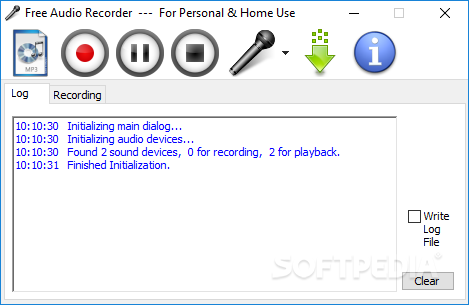 برنامج تسجيل المكالمات Free Audio Recorder 6.2.8 Free-Audio-Recorder-Accmeware_1