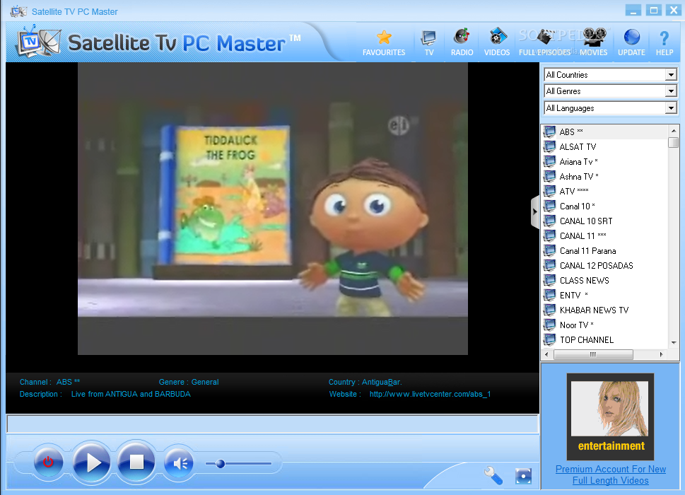 برنامج Satellite TV PC Master 6.0.1 مشاهدة اكثر من 4000 محطة فضائي Satellite-TV-PC-Master_1