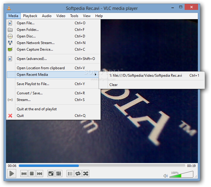برنامج تشغيل ملفات الفيديو الفلاش المحملة من الانترنت FLV Player VideoLAN-Client_2