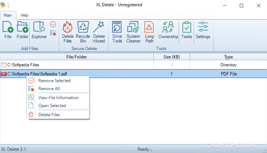  برنامج XL Delete أفضل و أقوي البرامج في مسح و إزالة الملفات و المجلدات و التطبيقات XL Delete 2.5.0.0  XL-Delete_4