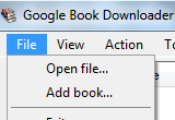 تحميل برنامج Google Book Downloader لحفظ الكتب والوثائق قوات الدفاع الشعبي من جوجل لنظام الكمبيوتر الخاص بك. Google-Book-Downloader-thumb