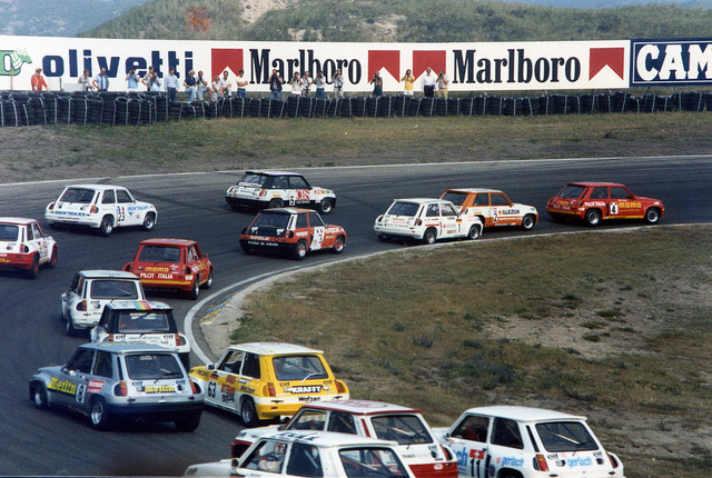 Historia R5 Turbo 1984-GP-Zandvoort-Renault-5-Turbo-4-Massimo-Sigala-2-Michael-Bleekemolen-1-Wolfgang-Sch%C3%BCtz-3-Joel-Gouhier