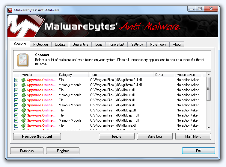 Using Malwarebytes to fully remove malware Step_111