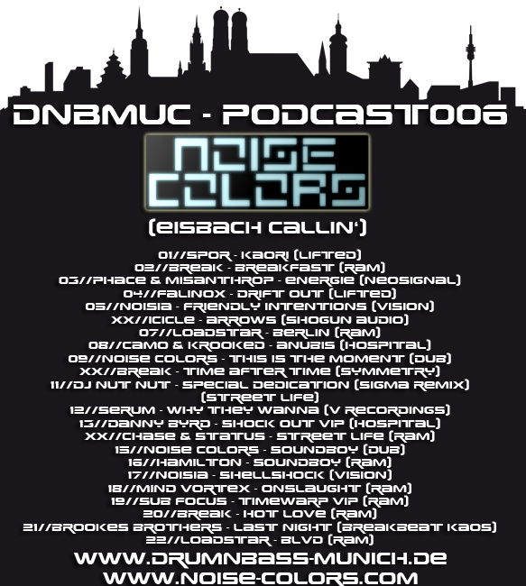 DNBMUC - PODCAST006 NOISE COLORS [EISBACH CALLIN'] Artworks-000015231386-h694oe-original