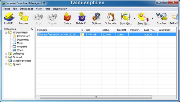 taimienphi - Mẹo khắc phục: IDM download bị lỗi giữa chừng hoặc download được 99% báo lỗi Internet-download-manager-idm-3