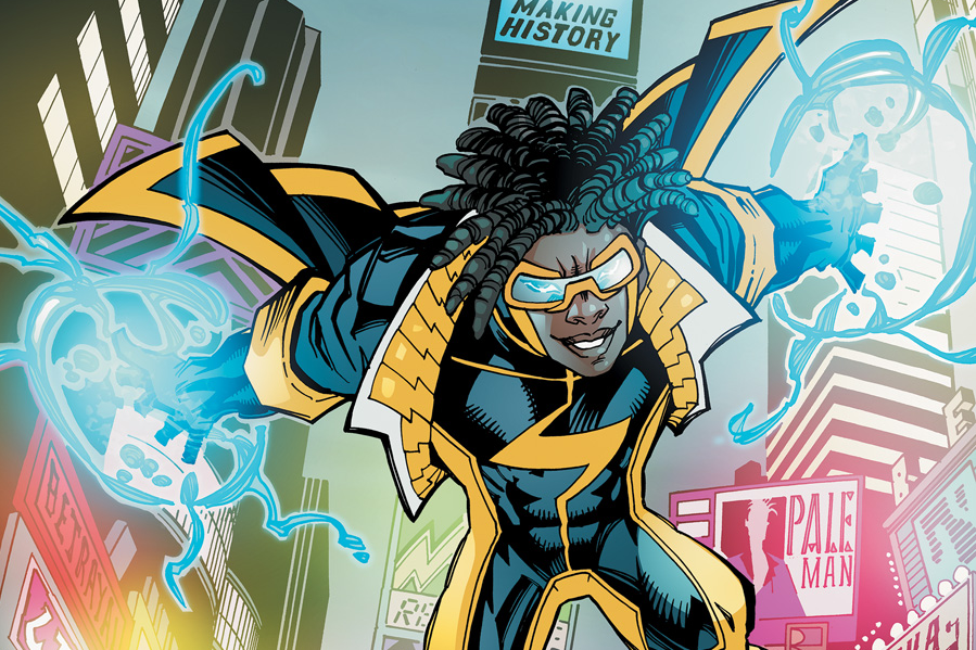 Black Nightning Static-Shock