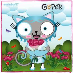 A Part of GoPets Community History: MoNimBo's Fanart Cyerly