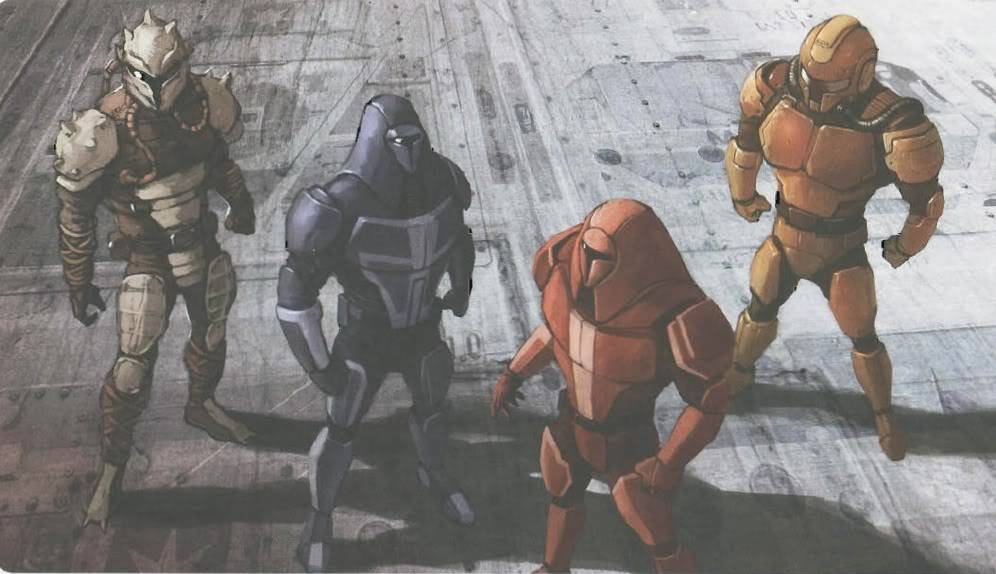 Images from KOTOR RPG Campaign guide Mandies