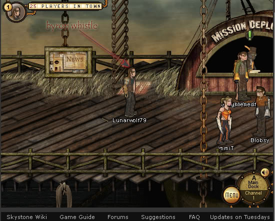 Remnants of Skystone - Free Steampunk Flash Game Byron