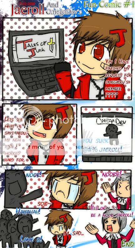 Jaeroll and OmegaDev Fun Comics. Comic-1