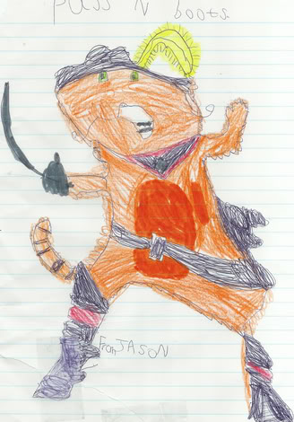 Show us your children's artwork! Pussnboots