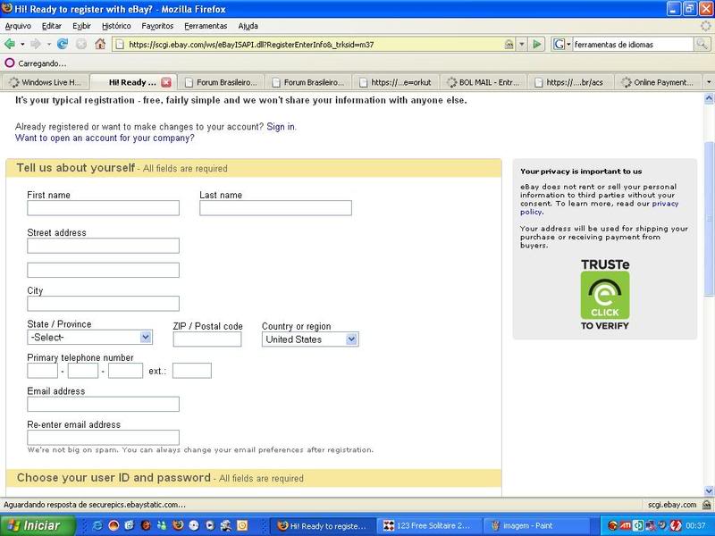 Tutorial: Comprando no Ebay com Paypal Ebay1
