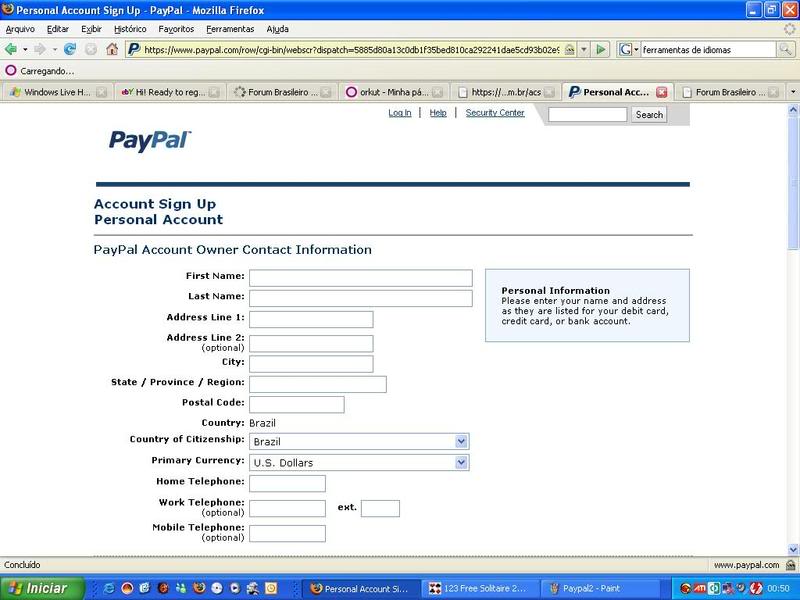 Tutorial: Comprando no Ebay com Paypal Paypal3