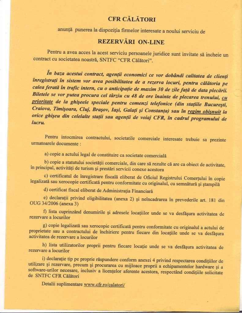 BROSURI, AFISE SI PLIANTE C.F.R. - Pagina 4 Paginagalbenacfr