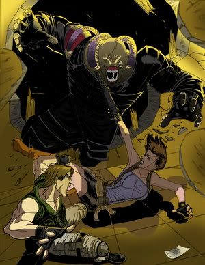 Raccolta di Fanpicture!  Resident_Evil_Panel_5_Colored_by_SamuraiJack