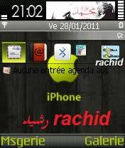 ثيم الآيفون رائع لهواتف الجيل الثاني ........&.nokia N70 //رشيد rachid  Iphonethemen70-1