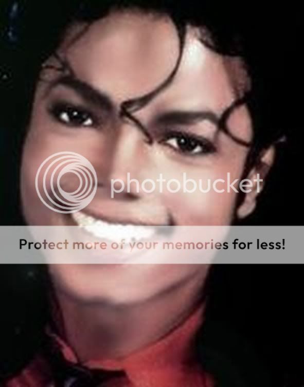 Michael's smile! - Pagina 2 MichaelJacksonShiningCloseupgorgeoussmileinsatinredshirtblacktieattheendofLIBERIANGIRLvideowhenhelaughssaysThatsawrapashesplayslikehewasdire