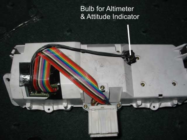 Instrument pod bulb replacement AltnADIbulb