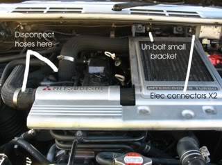 Fuel pump removal (2.8)  fuel pump seal replacement Intercooler