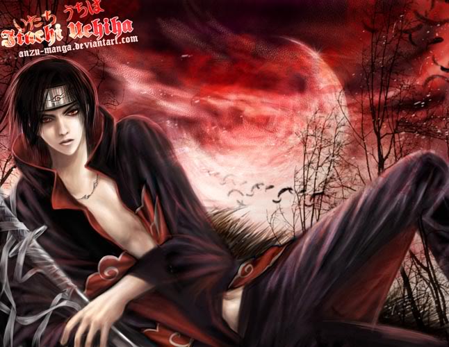 Fan art (Konan) - Page 3 Itachi_Uchiha_REDBREEZE_fanart_by_a