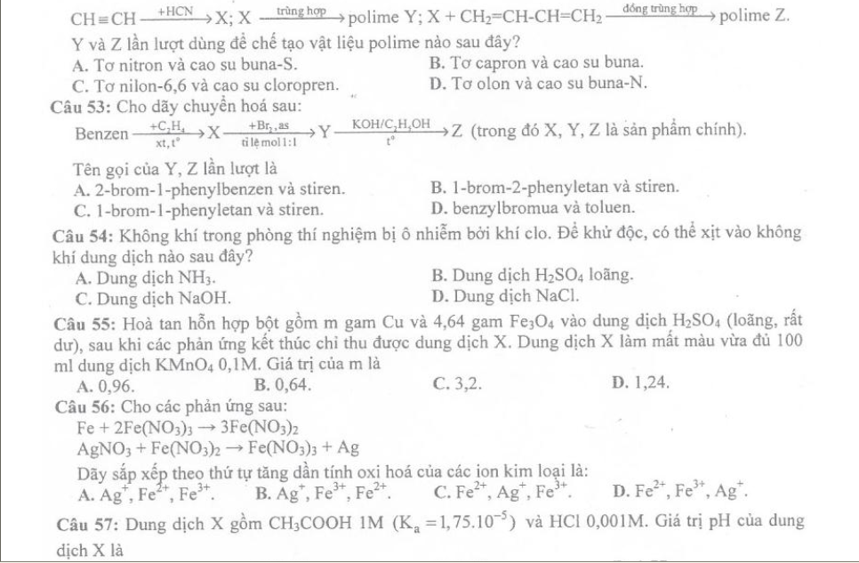 Đề Thi + Đáp Án Môn Hóa Học Đại Học Khối A Năm 2011 Sshot-11-3