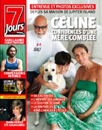 Celine Dion da a luz a Sus Mellizos y nos revela que venian tres. Celine_Dion_portada_revista