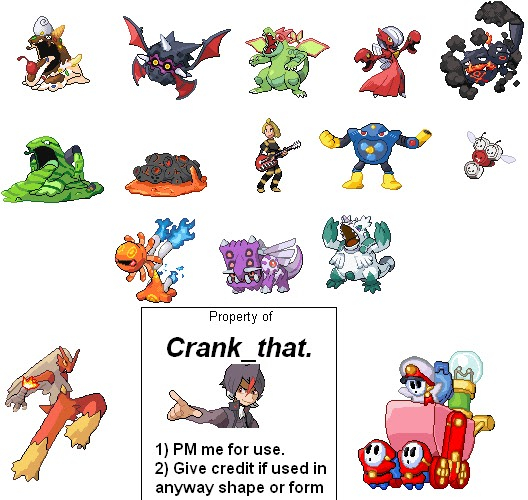 Crank_that studios! Spritesheet1