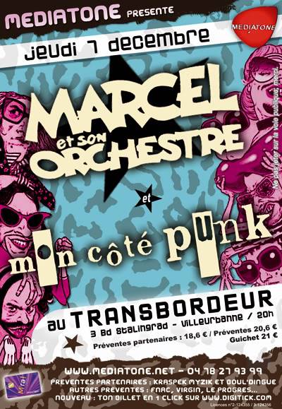 Marcel et son orchestre @ Lyon !!! Flyers-marcel