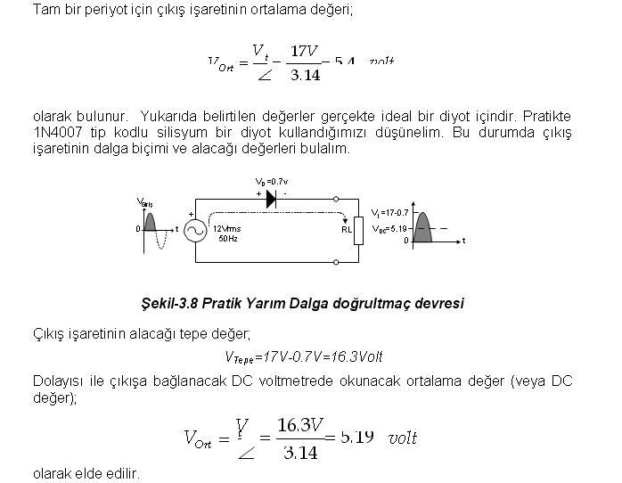 Yarım Dalga Doğrultmaç Ads305z8