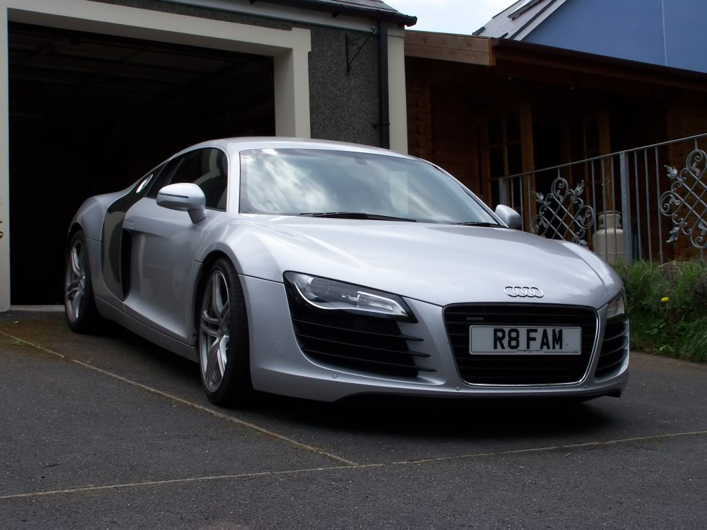 My drive in an Audi R8  Picture535