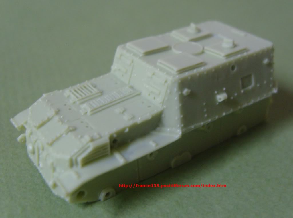 Renault YS de commandement. Minitracks, ref 72003. 1/72. Kit résine. MinitracksYSCmdmtREF720032