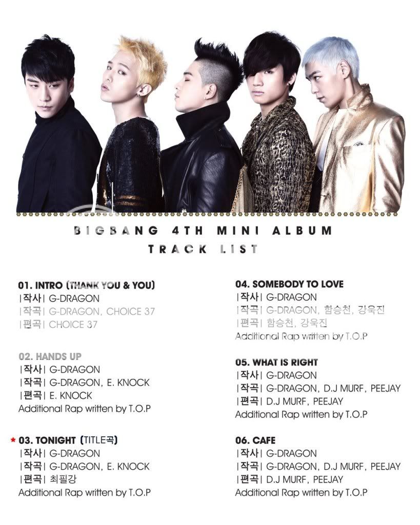 [PIC] BIG BANG REVELA TRACK LIST!! 176231_185103878195410_116637325042066_405811_6129780_o