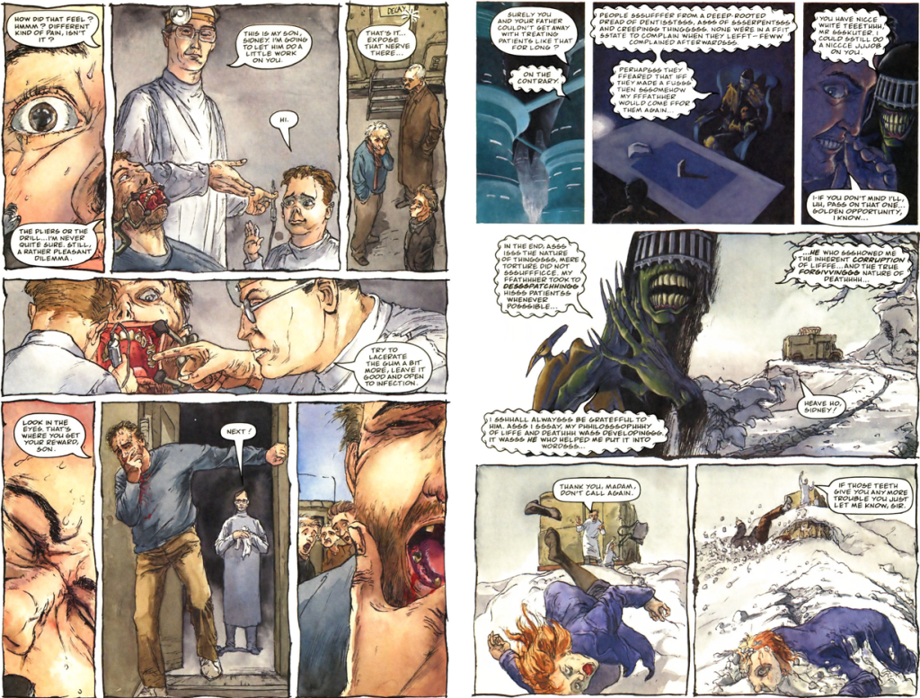 comics- extracts and discussions Death3