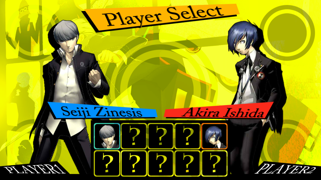 Persona - Persona Ultimate Mugen SelectScreen