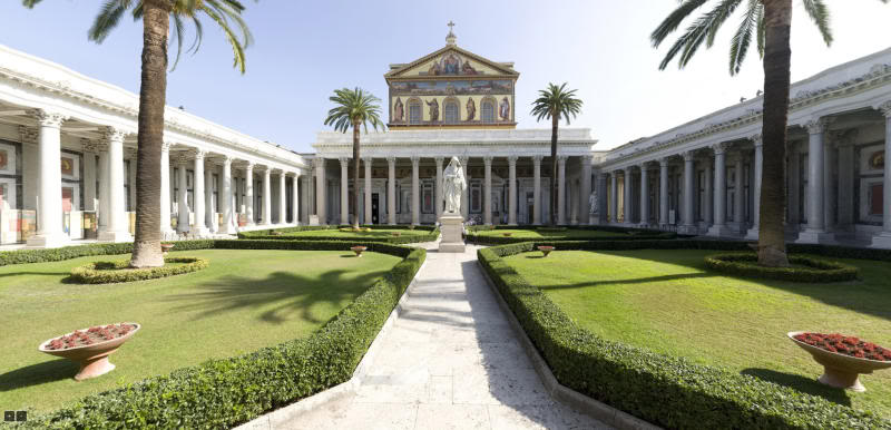 Izjemni virtualni ogledi vatikanskih bazilik Sv Petra, Sv Pavla, Sikstinske kapele... Bazilikasvpavla5