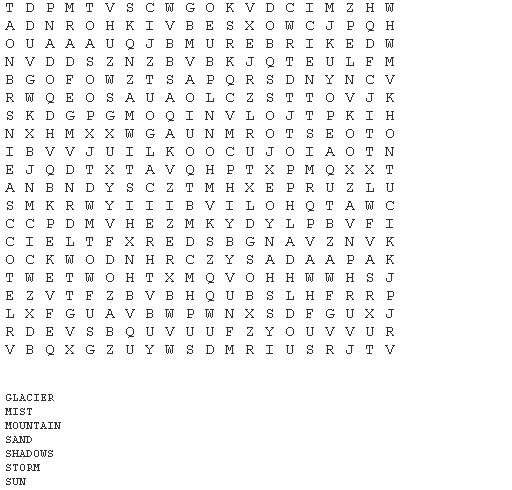 Word search 3 WotN3