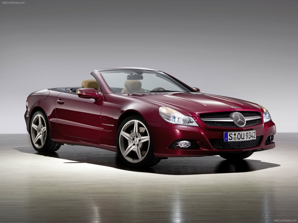 Hình nền xe hơi đẹp cho máy tính - Wallpaper xe Ferrari Mercedes  Mercedes-Benz-SL-Class_2009_1600x12