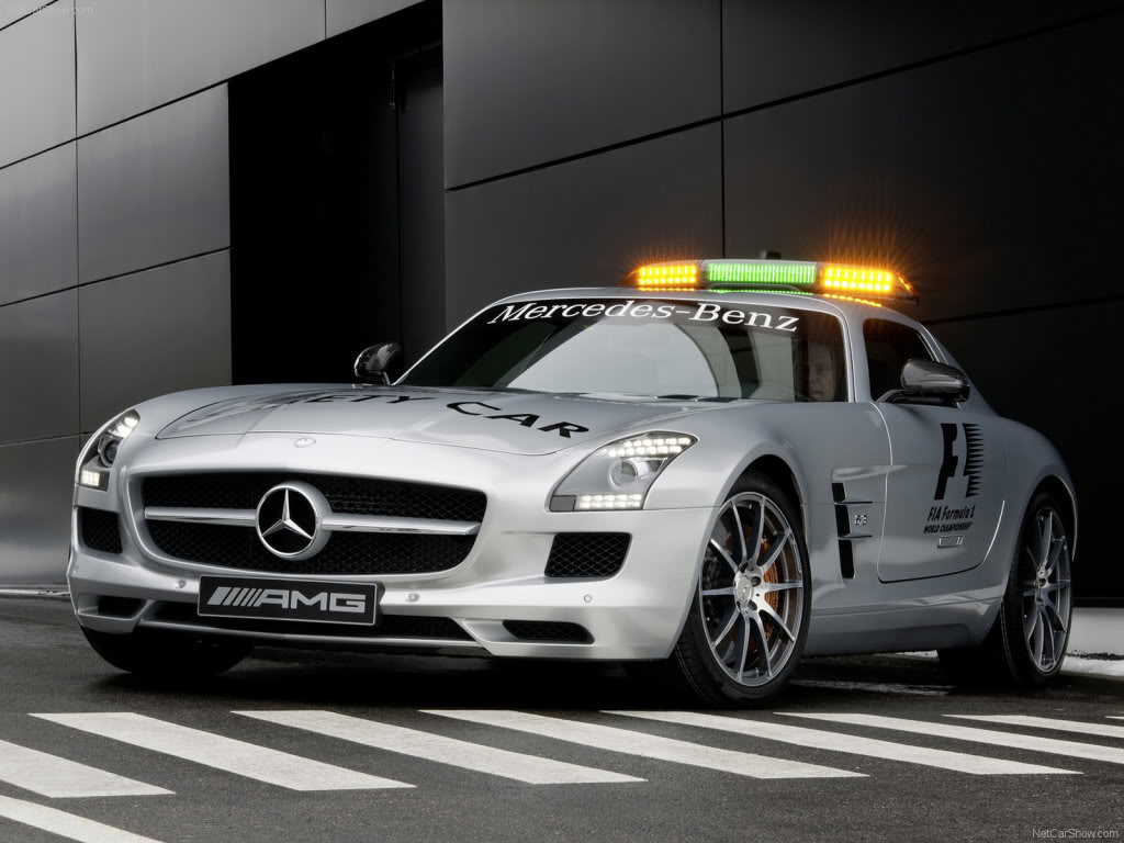 Hình nền xe hơi đẹp cho máy tính - Wallpaper xe Ferrari Mercedes  Mercedes-Benz-SLS_AMG_F1_Safety_Car