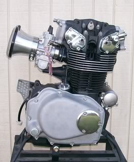 CB450 498cc big bore engine by DWMS Racing! Before and after photos! 100_5214