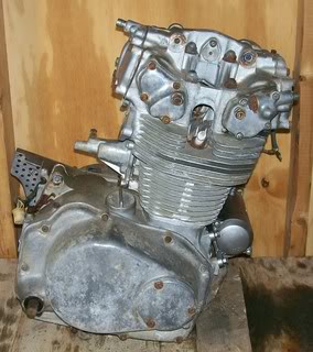 CB450 498cc big bore engine by DWMS Racing! Before and after photos! 000_0002