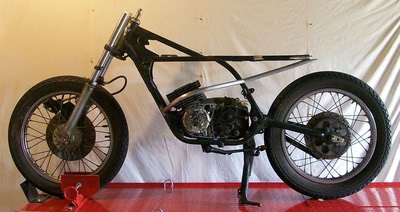 DWMS Racing RD350 Cafe Racer Build! We Are Building The New Fiberglass Tail Section! 000_00015