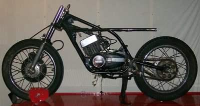 DWMS Racing RD350 Cafe Racer Build! We Are Building The New Fiberglass Tail Section! 000_0009