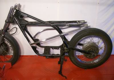 DWMS Racing RD350 Cafe Racer Build! We Are Building The New Fiberglass Tail Section! 000_00092