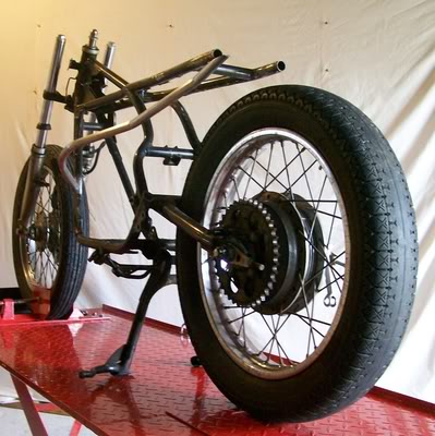 DWMS Racing RD350 Cafe Racer Build! We Are Building The New Fiberglass Tail Section! 000_0010