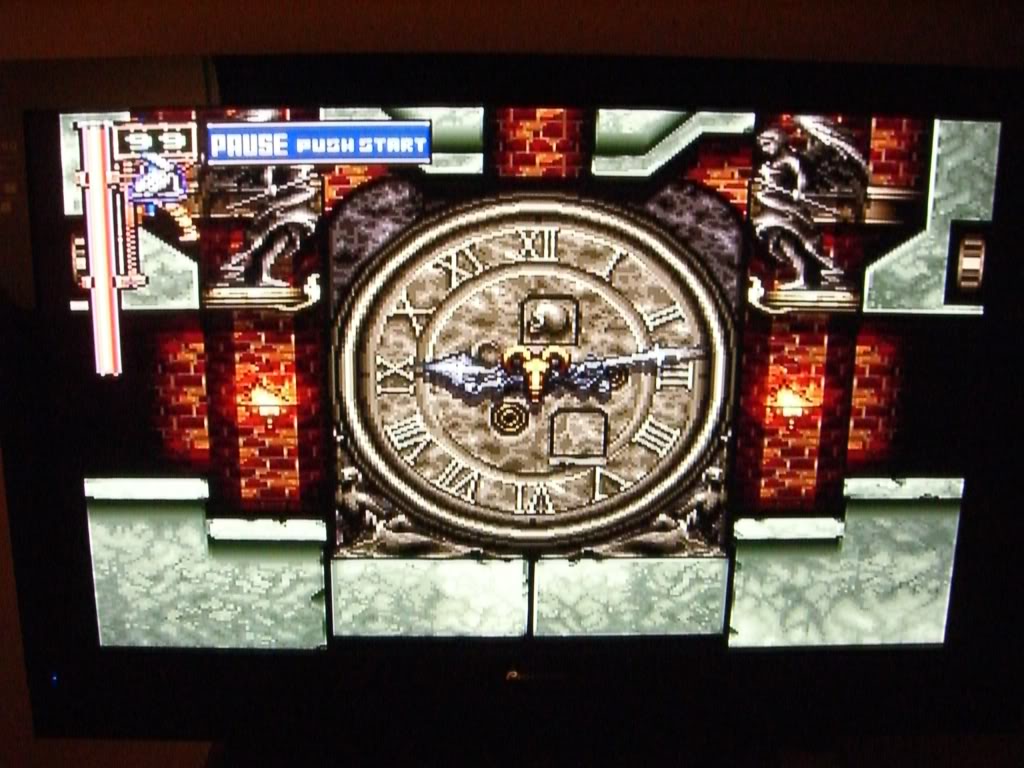 Get behind the clock with Richter on Playstation NTSC U RichterbehindleftclockPSX