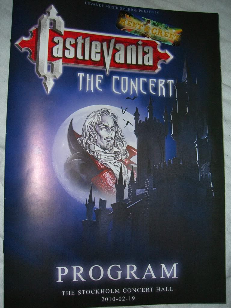 Castlevania the Concert Experience! Program